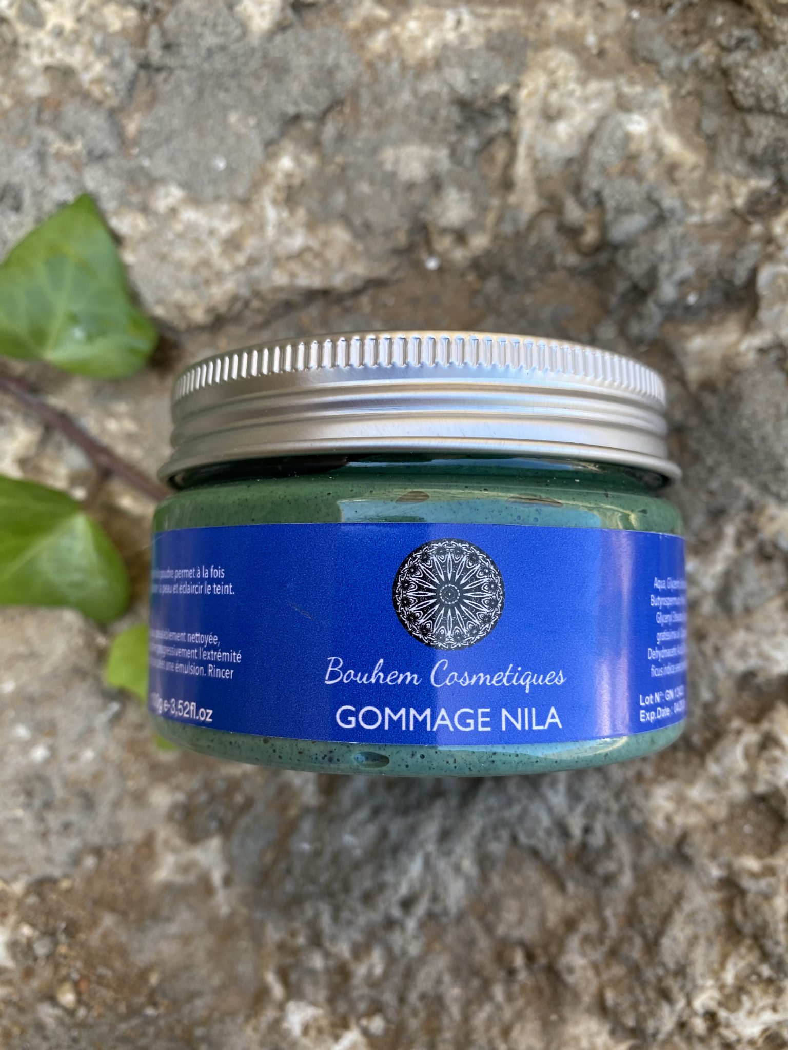 Masque Gommage Crème Nila - 150 Ml - Visage, Peaux à Imperfections - Ingrédients Naturels - Neuf
