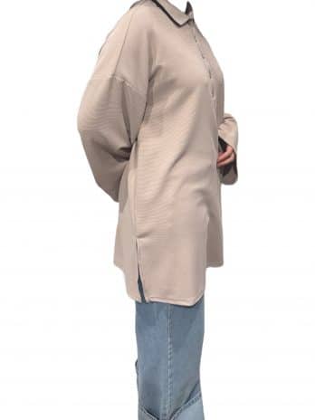Maxi polo oversize