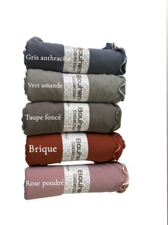 Châle jersey luxe frisé