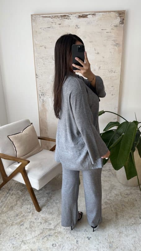 Ensemble en laine avec boutons Japonais – Image 5