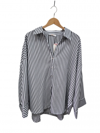 Chemise  à rayures oversize