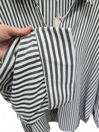 Chemise  à rayures oversize