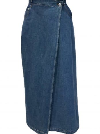 Jupe en jean « porte feuille »