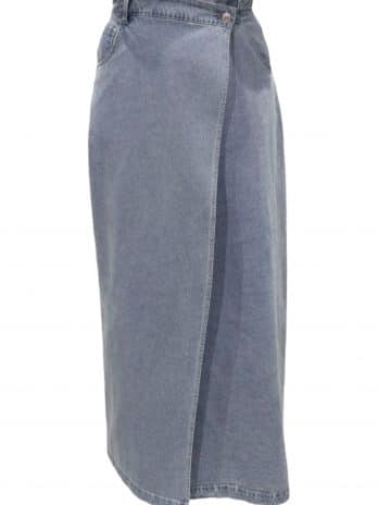 Jupe en jean « porte feuille »