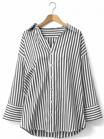 Chemise  à rayures oversize
