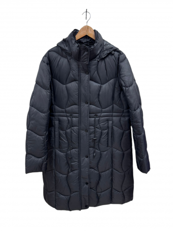 Doudoune à capuche Noir