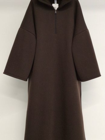 Robe sweat à capuche