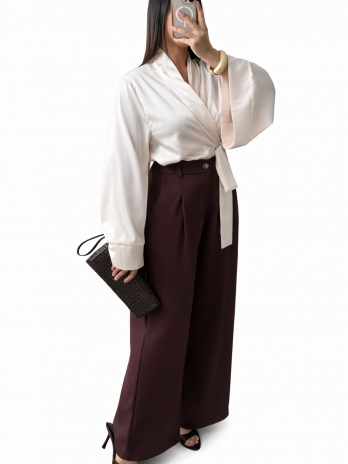 Pantalon fluide classique