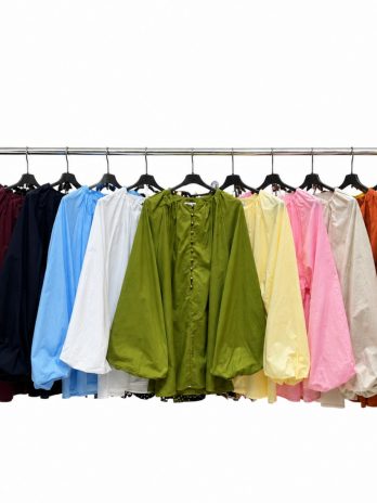 Blouse mi longue en coton