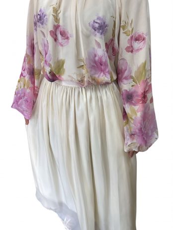 Blouse fleuris en Tencel