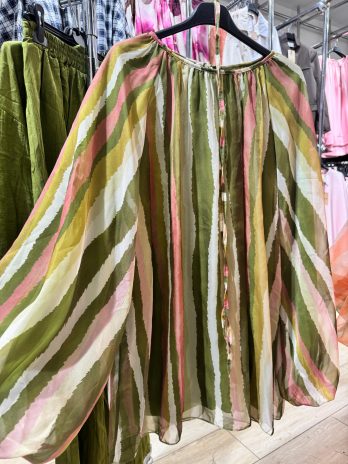 Blouse rayé en Tencel léger