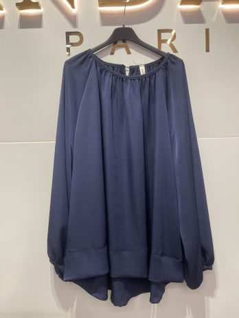 Blouse fluide effet satiné