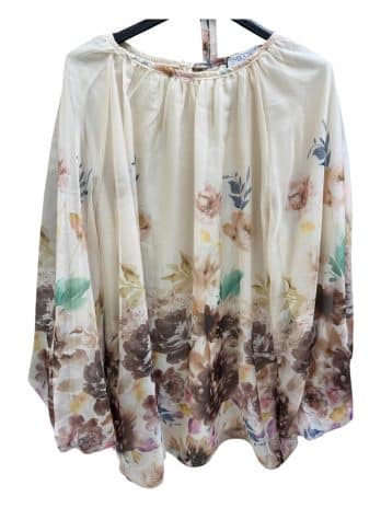 Blouse fleuris en Tencel