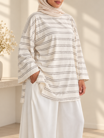 Tshirt Marinière en Coton