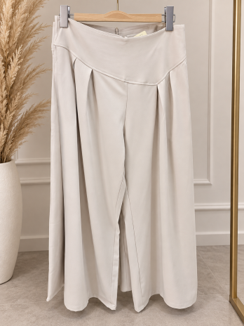Pantalon très large évasé semi-épais